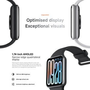 Original Xiaomi Smart Band 9 Pro 1.74 inch AMOLED Screen 5ATM Waterproof Smart Watch, Support Blood Oxygen / Heart Rate Monitor