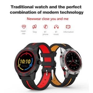 N6 Smart Watch 1.3 inch TFT Screen MTK2502C Bluetooth4.0, Silicone Watch Band, Support Heart Rate Monitor & Pedometer & Sleep Monitor & Sedentary Reminder