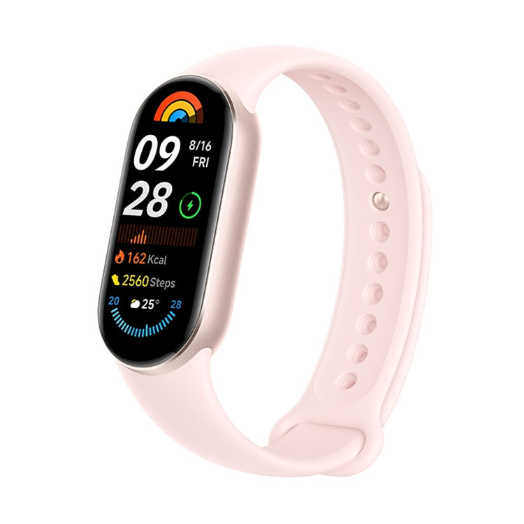 Original Xiaomi Mi Band 9 1.62 inch AMOLED Screen 5ATM Waterproof Smart Watch, Support Blood Oxygen / Heart Rate Monitor, Smart Band 9 Black, Smart Band 9 Pink, Smart Band 9 Blue, Smart Band 9 Silver