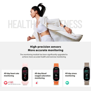 Original Xiaomi Mi Band 9 1.62 inch AMOLED Screen 5ATM Waterproof Smart Watch, Support Blood Oxygen / Heart Rate Monitor