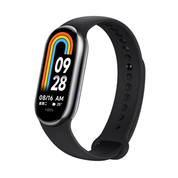 Original Xiaomi Mi Band 8 1.62 inch AMOLED Screen 5ATM Waterproof Smart Watch, Support Blood Oxygen / Heart Rate Monitor, Mi Band 8 Black, Mi Band 8 Light Gold