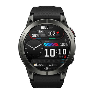 Zeblaze Stratos 3 1.43 inch AMOLED Screen IP68 Waterproof Smart Watch, Support Bluetooth Call / GPS