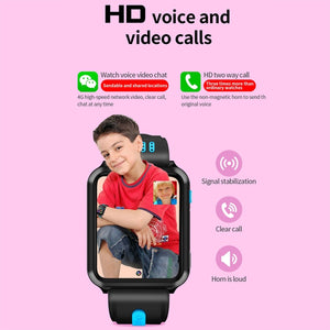 W5 1.54 inch Full-fit Screen Dual Cameras Smart Phone Watch, Support SIM Card / GPS Tracking / Real-time Trajectory / Temperature Monitoring,