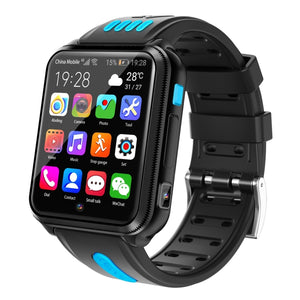 W5 1.54 inch Full-fit Screen Dual Cameras Smart Phone Watch, Support SIM Card / GPS Tracking / Real-time Trajectory / Temperature Monitoring,