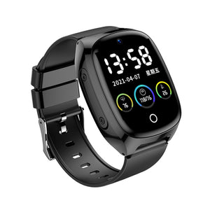 D300 1.54 inch IPS Screen Smart Watch, Support Tracking and Positioning & Video Call, With Body Temperature