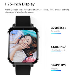 1.75 inch Screen 4G LTE Smart Watch Android 9.1OS