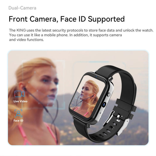 1.75 inch Screen 4G LTE Smart Watch Android 9.1OS