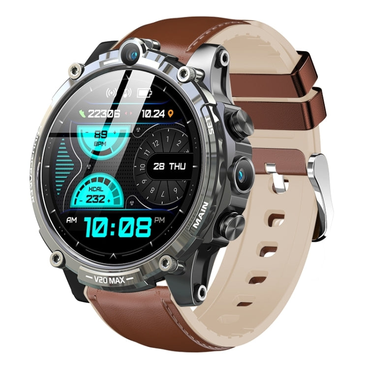 V20 Max 1.6 inch WiFi 4G SIM Card Dual Camera Smart Watch, Ram 2GB Rom 16GB, Ram 4GB Rom 64GB, Ram 4GB Rom 128GB