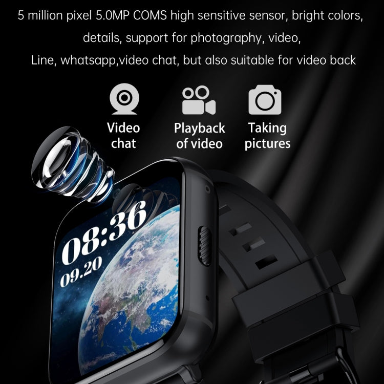 Q668 1.99 inch Screen 4G Smart Watch Android 9.0