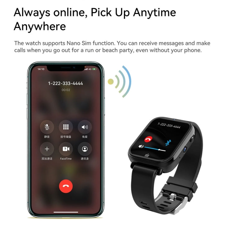 Z20 1.75 inch Screen 4G LTE Smart Watch Android 9 OS