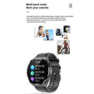 TK20 1.39 inch IP68 Waterproof Silicone Band Smart Watch Supports ECG / Remote Families Care / Body Temperature Monitoring