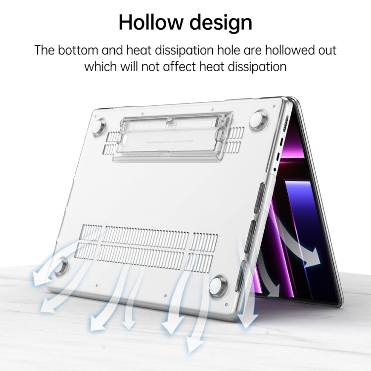 Frosted Translucent Laptop Protective Case, For Macbook Pro 14 A2918/A2992/A2779, For MacBook Air 13.6 A2681, For Macbook Air 15.3 inch A2941 / A3114, For MacBook Air 13.6 A2681 / A3113