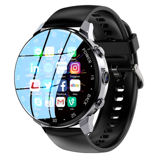 A3 1.43 inch IP67 Waterproof 4G Android 8.1 Smart Watch Support Face Recognition / GPS