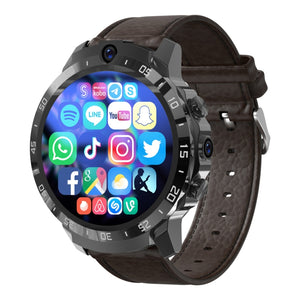 MT27 4G+64G 1.6 inch IP67 Waterproof 4G Android 8.1 Smart Watch Support Heart Rate / GPS