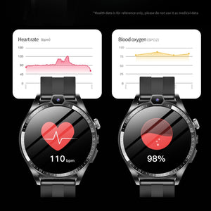 L01 1.43 inch IP67 Waterproof 4G Android 9.0 Smart Watch Support Face Recognition / GPS, 4G+64G, 4G+128G