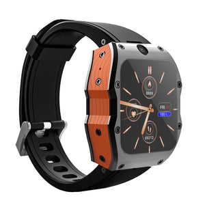 Model X 1.99 inch IP68 Waterproof Android 9.0 4G Dual Cameras Ceramics Smart Watch