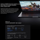 Xiaomi RedmiBook Pro 14 inch Laptop, Windows 11 Home Chinese Version, Intel 12th Gen Core i7-12650H Deca Core MX550 Discrete Graphics