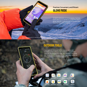 Ulefone Armor X12 Pro, IP68/IP69K Rugged Phone, 5.45 inch Android 13 MediaTek Helio G36 Octa Core, Network: 4G, NFC