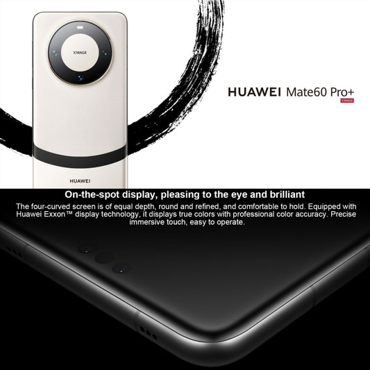 HUAWEI Mate 60 Pro+, Screen Fingerprint Identification, 6.82 inch HarmonyOS 4.0 Kirin 9000S Octa Core up to 2.62GHz, NFC, OTG, Not Support Google Play, 16GB+512GB, 16GB+1TB