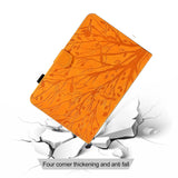 Fortune Tree Embossed Leather Smart Tablet Case