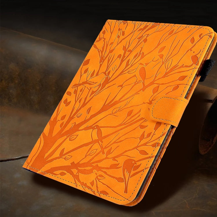 Fortune Tree Embossed Leather Smart Tablet Case