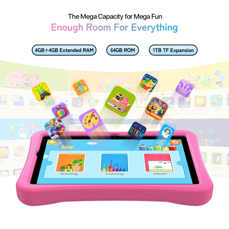 UMIDIGI G1 Tab Kids Tablet PC 10.1 inch, Android 13 RK3562 Quad-Core, Global Version with Google, EU Plug, G1 Tab Kids