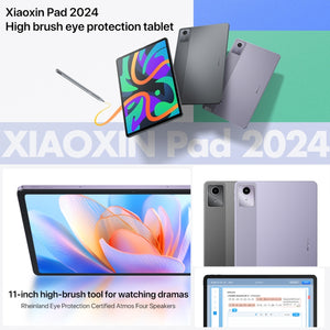 Lenovo Xiaoxin Pad 2024 11 inch WiFi Tablet, Android 13, Qualcomm Snapdragon 685 Octa Core, Support Face Identification