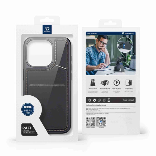 DUX DUCIS Rafi II Series MagSafe Magnetic Holder RFID Phone Case