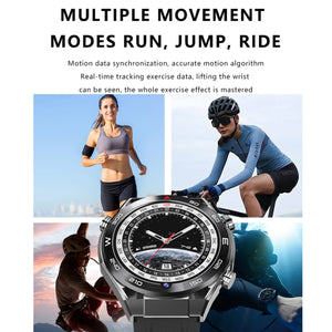 1.53 inch Front Camera Smart Watch Support AI Voice / SIM Card