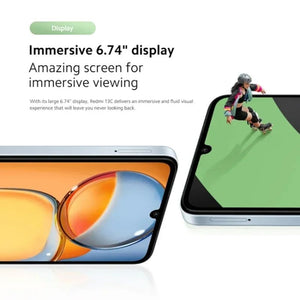 Xiaomi Redmi 13C Global, 6.74 inch MIUI 14 MediaTek Helio G85 Octa Core 2.0GHz, Network: 4G