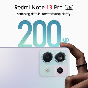 Xiaomi Redmi Note 13 Pro 5G RAM+ROM(8GB+256GB / 12GB+512GB (optional)), Rear camera 200MP, 5100mAh battery, 6.67 inch