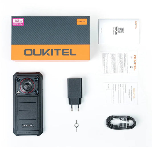 Oukitel WP36, IP68/IP69K, Fingerprint Identification, 10600mAh, 6.52 inch MediaTek MT8788 Octa Core, NFC, OTG, Network: 4G