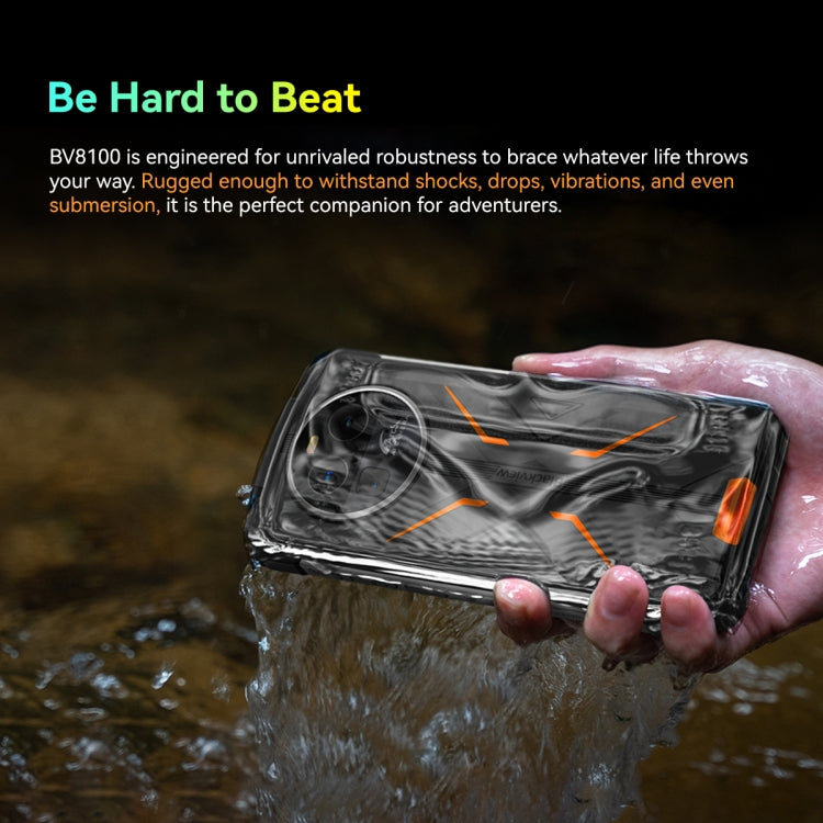 Blackview BV8100 Rugged Phone, 6.5 inch Android 14 MediaTek Helio G99 Octa Core up to 2.2GHz, Network: 4G, NFC, OTG