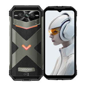 DOOGEE Vmax Plus 5G Rugged Phone 2024, Battery: 22000mAh, Rear Camera: 200MP main,  6.58 inch Android 14 MediaTek Dimensity 7050 Octa Core, Network: 5G, OTG, NFC