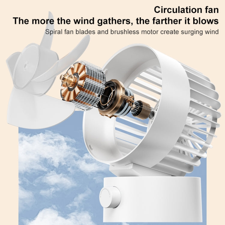 TGVIS LLD-F87 Desktop Circulating Fan, Plug-in Version, Oscillating Version