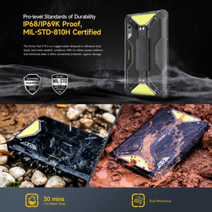 Ulefone Armor Pad 3 Pro Rugged Tablet PC, 10.36 inch Android 13 MediaTek MT8788 Octa Core 4G Network, EU Plug, Armor Pad 3 Pro