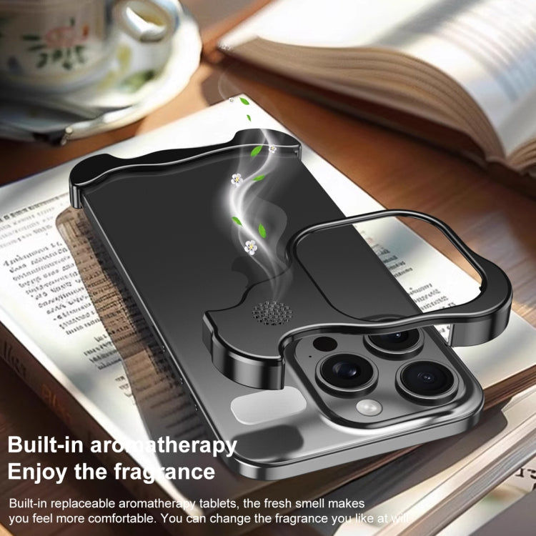 Aromatherapy Alloy Frameless Phone Case, For iPhone 12 Pro Max, For iPhone 12 Pro