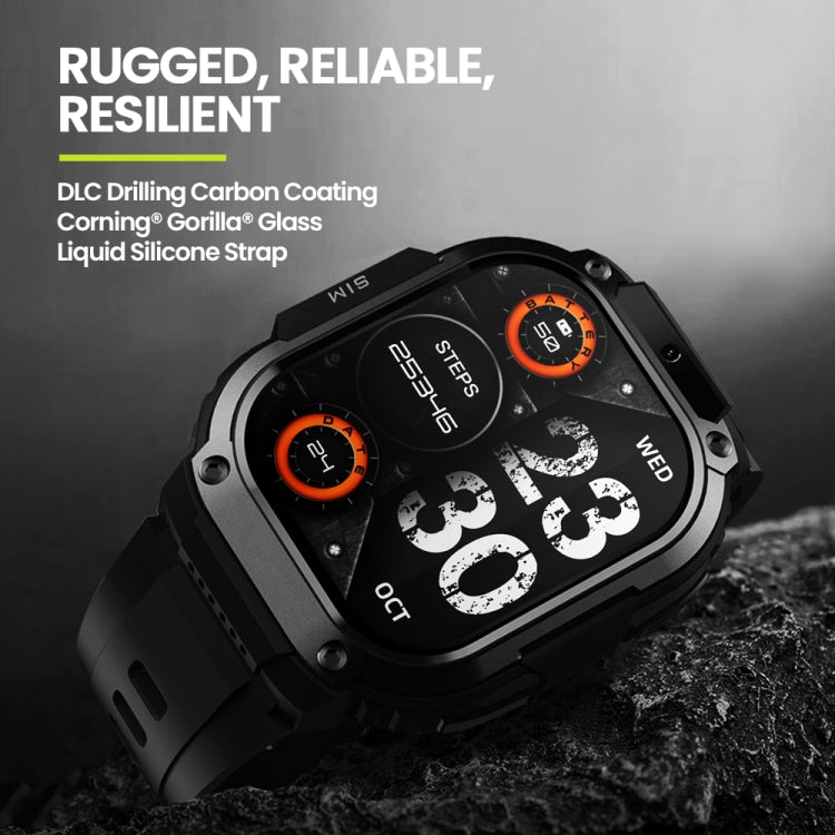 Zeblaze Thor SQ 2.13 inch Screen Smart Watch, 4G Network Android 8.1 2GB+16GB