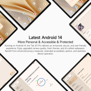 Ulefone Tab A11 Pro Tablet PC, 11 inch Android 14 MediaTek Helio G99 Octa Core 4G Network, EU Plug, 8GB+128GB, 8GB+256GB