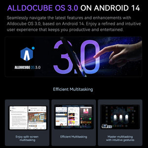 ALLDOCUBE iPlay 60 Mini Pro 4G LTE Tablet, 8.4 inch Android 14 MTK Helio G99 Octa Core