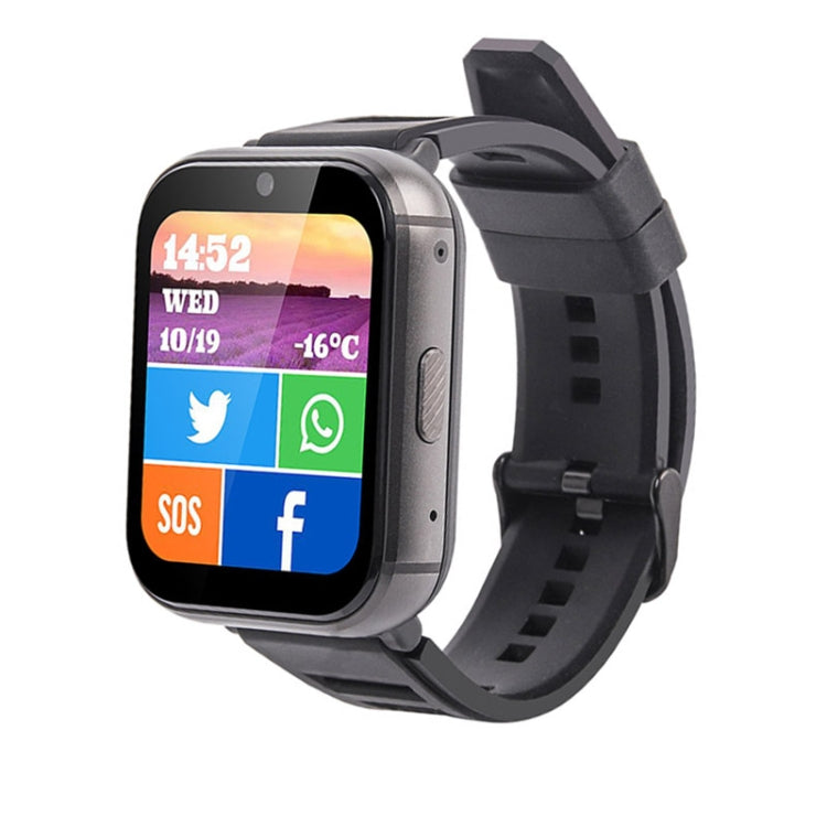 UNIWA DM66 4G Calling Smart Watch, 1.99 inch IPS Screen Android 9.0 Support WiFi GPS