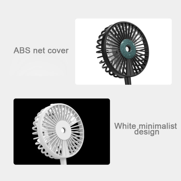 Lazy Hanging Neck Spray Fan USB Charging Outdoor Sports Portable Folding Mini Fan