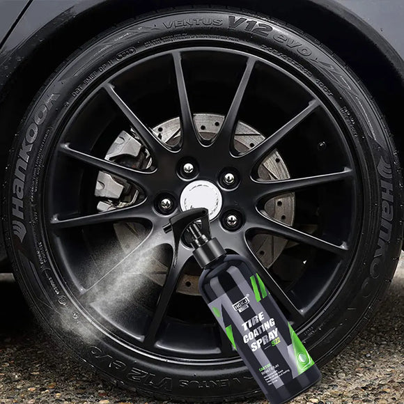 Black Car Tire Blackening Ceramic Coating Spray