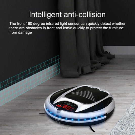 FD-3RSW(IB)CS 800Pa Suction Smart Household Vacuum Cleaner Clean Robot with Remote Control