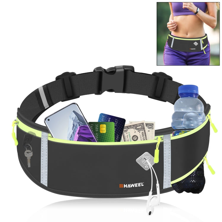 HAWEEL Running Belt Waist Fanny Pack Bag Sports Waterproof Waist Phone Pocket