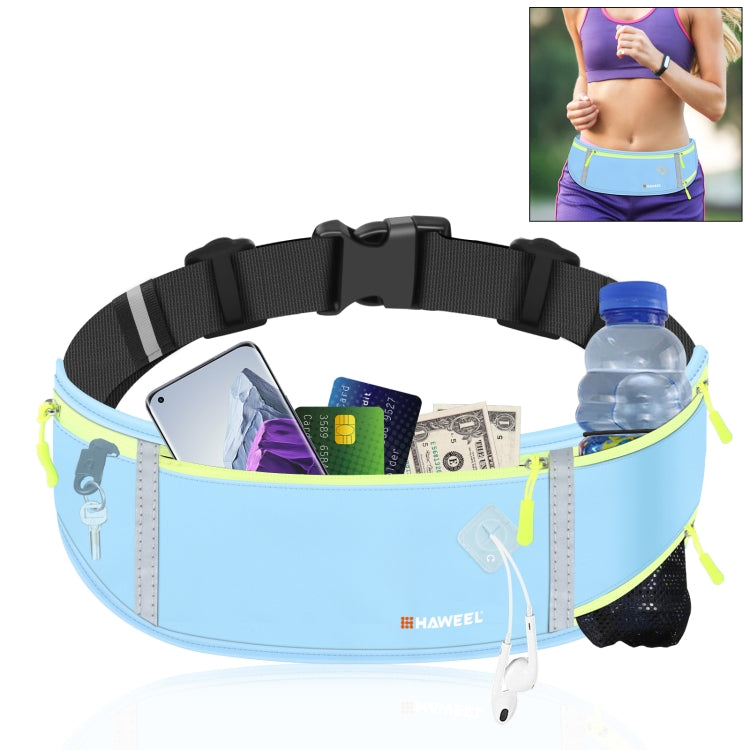 HAWEEL Running Belt Waist Fanny Pack Bag Sports Waterproof Waist Phone Pocket