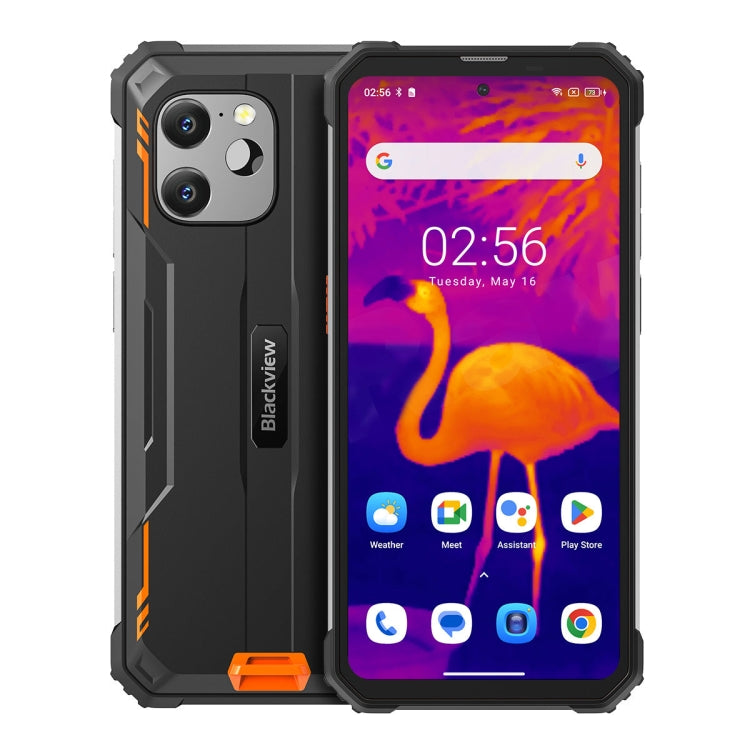 IP68/IP69 Waterproof Dustproof Shockproof, Face & Fingerprint Identification, 6.5 inch Android 13 MediaTek Helio P90 MT6779 Octa Core up to 2.2GHz, NFC, OTG, Network: 4G