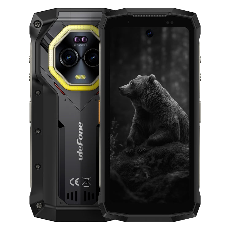 Ulefone Armor Mini 20, Night Vision, 8GB+256GB, IP68/IP69K Rugged Phone, 4.7 inch Android 14 MediaTek Dimensity 6300 Octa Core, Network: 4G, NFC, OTG