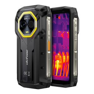 Ulefone Armor Mini 20T Pro, Thermal Imaging, 8GB+256GB, IP68/IP69K Rugged Phone, 4.7 inch Android 14 MediaTek Dimensity 6300 5G Octa Core, Network: 5G, NFC, OTG