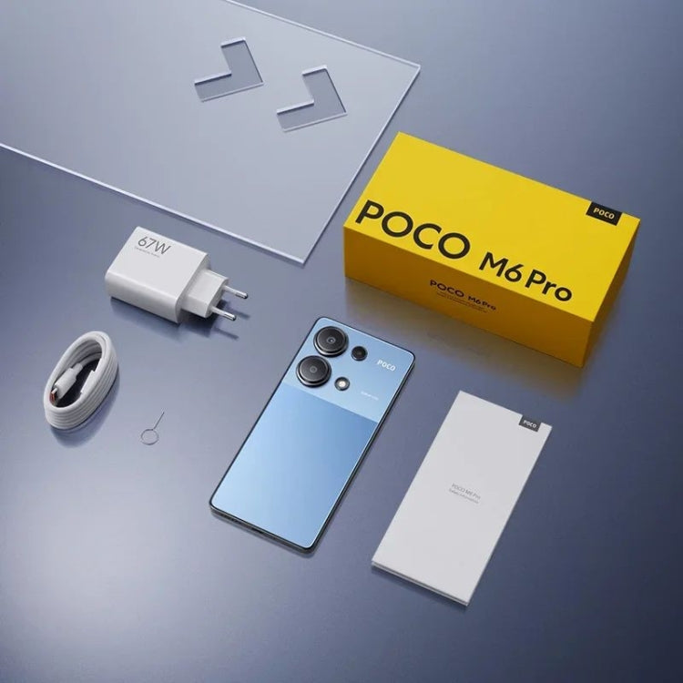 Xiaomi POCO M6 Pro Global, 8GB+256GB, In-screen Fingerprint, 6.67 inch MIUI 14 MediaTek Helio G99-Ultra Octa Core 2.2GHz, NFC, Network: 4G